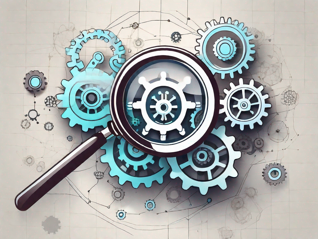 Different seo tools like a magnifying glass