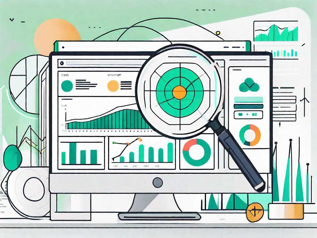 A computer screen showcasing a google ads dashboard with various tracking graphs and charts
